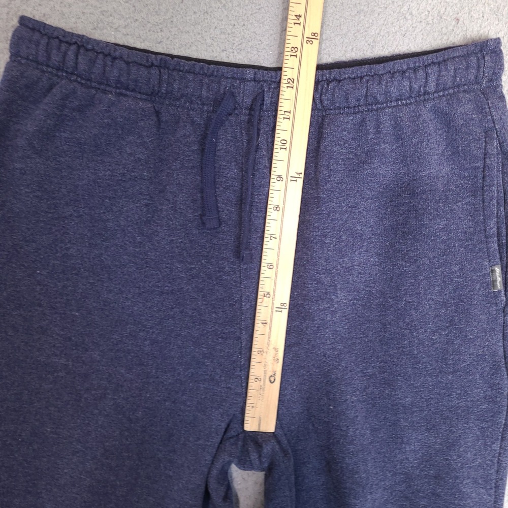 Eddie Bauer Sweatpants Mens Medium Blue Lounge Jogger Drawstring Athletic 30x29 - Picture 9 of 12
